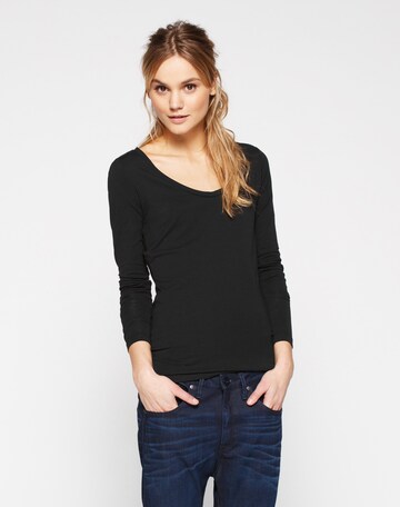 G-Star RAW Shirt in Zwart: voorkant