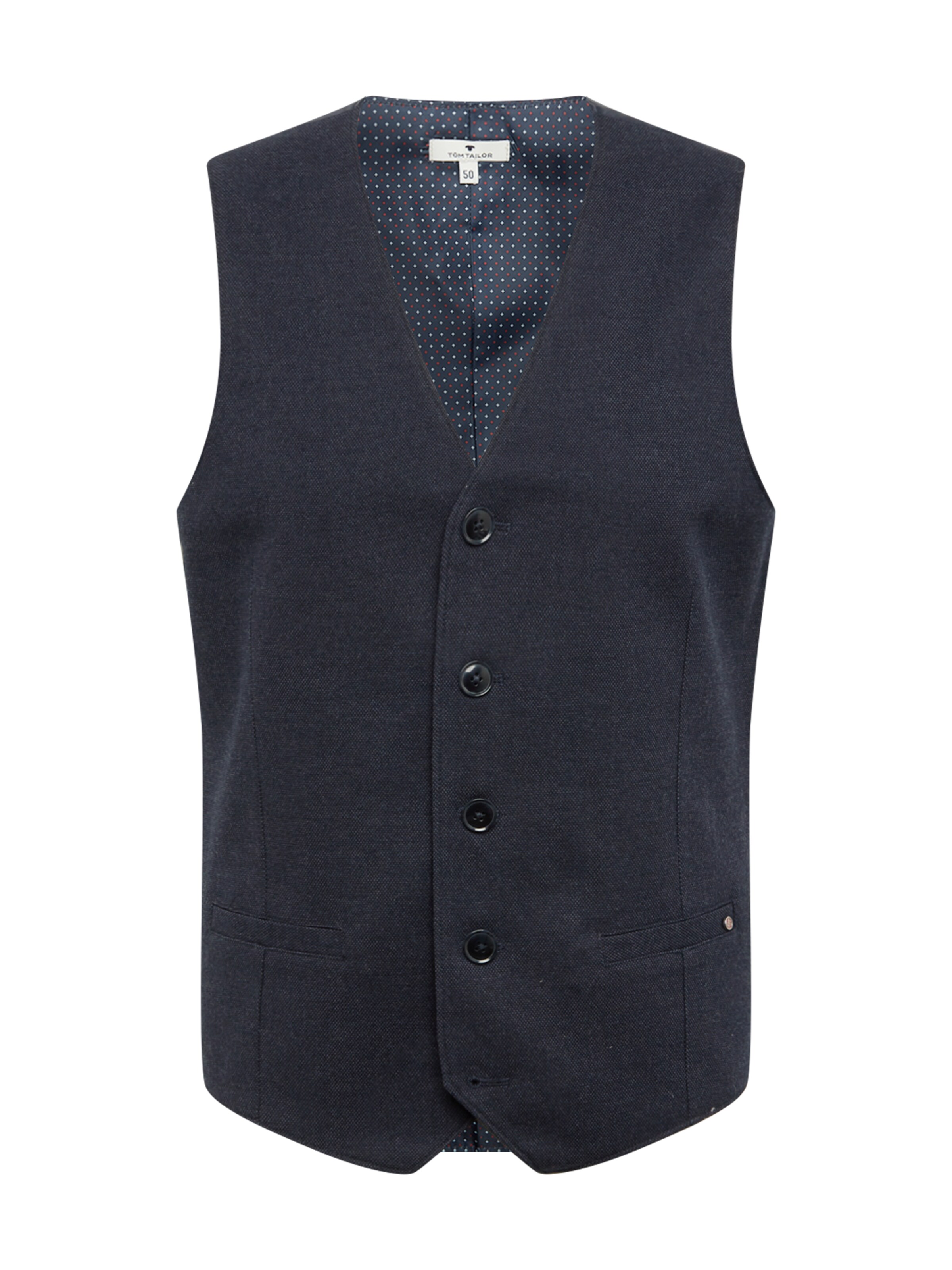 TOM TAILOR - Bodywarmer in de kleur Donkerblauw