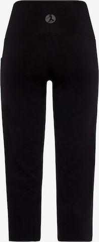 LASCANA ACTIVE Skinny Fit Спортен панталон в черно