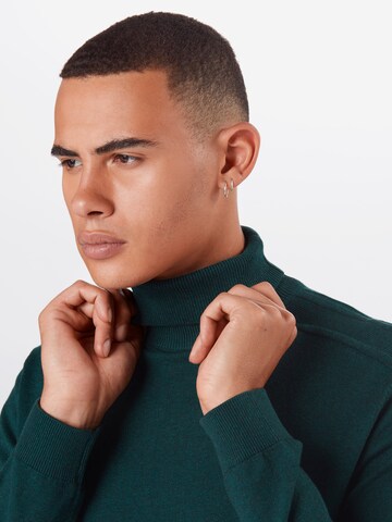 Regular fit Pullover 'Berg' di SELECTED HOMME in verde