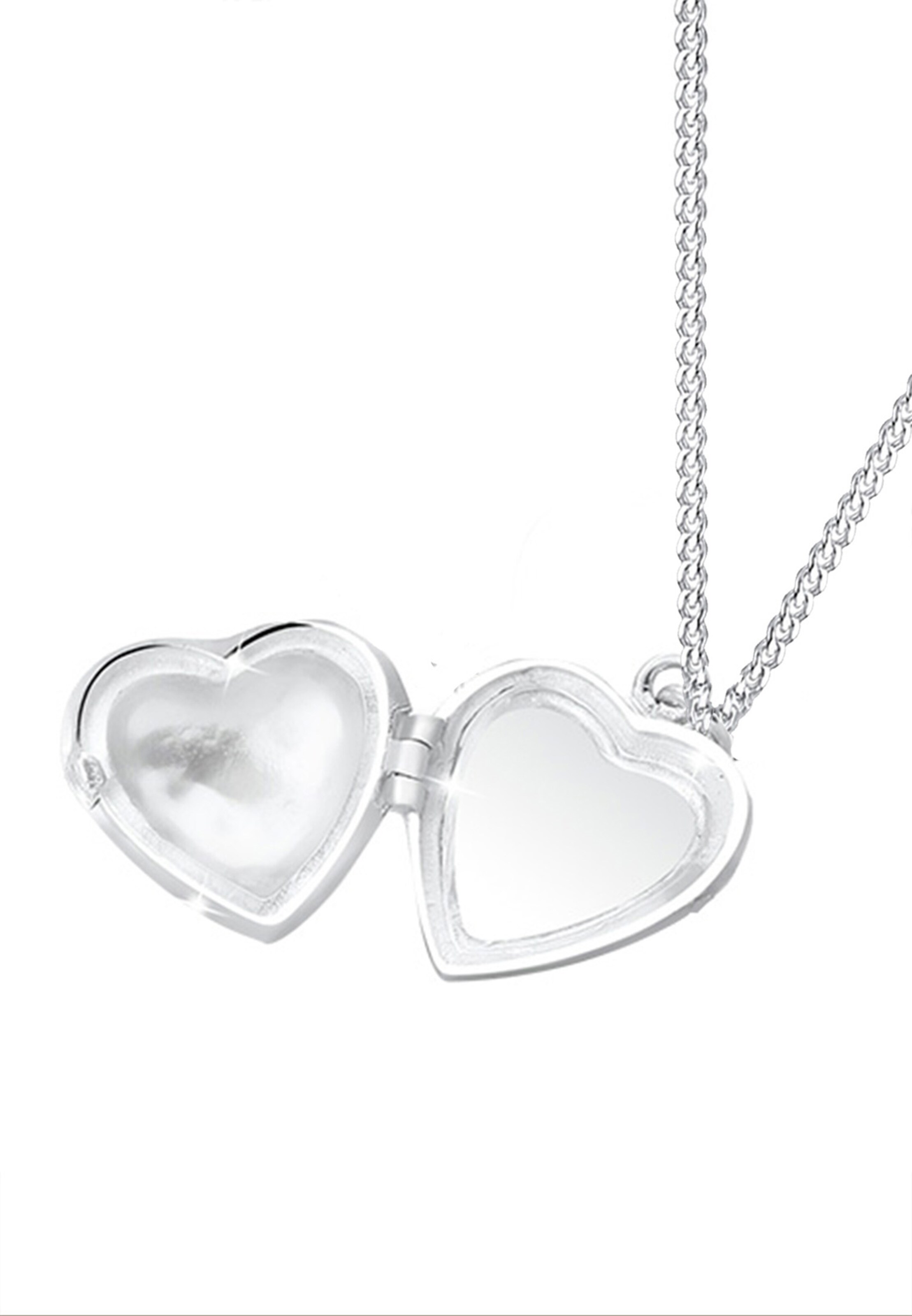 ELLI Kette 'Herz' in Silber