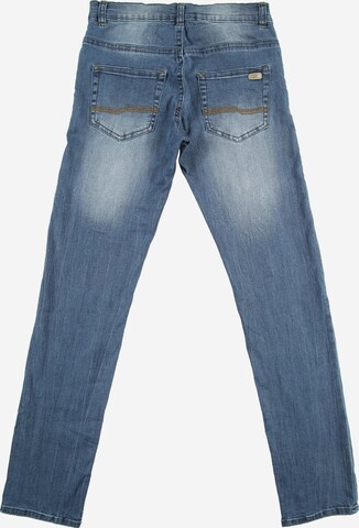 TOM TAILOR Normalny krój Jeansy w kolorze niebieski: tył