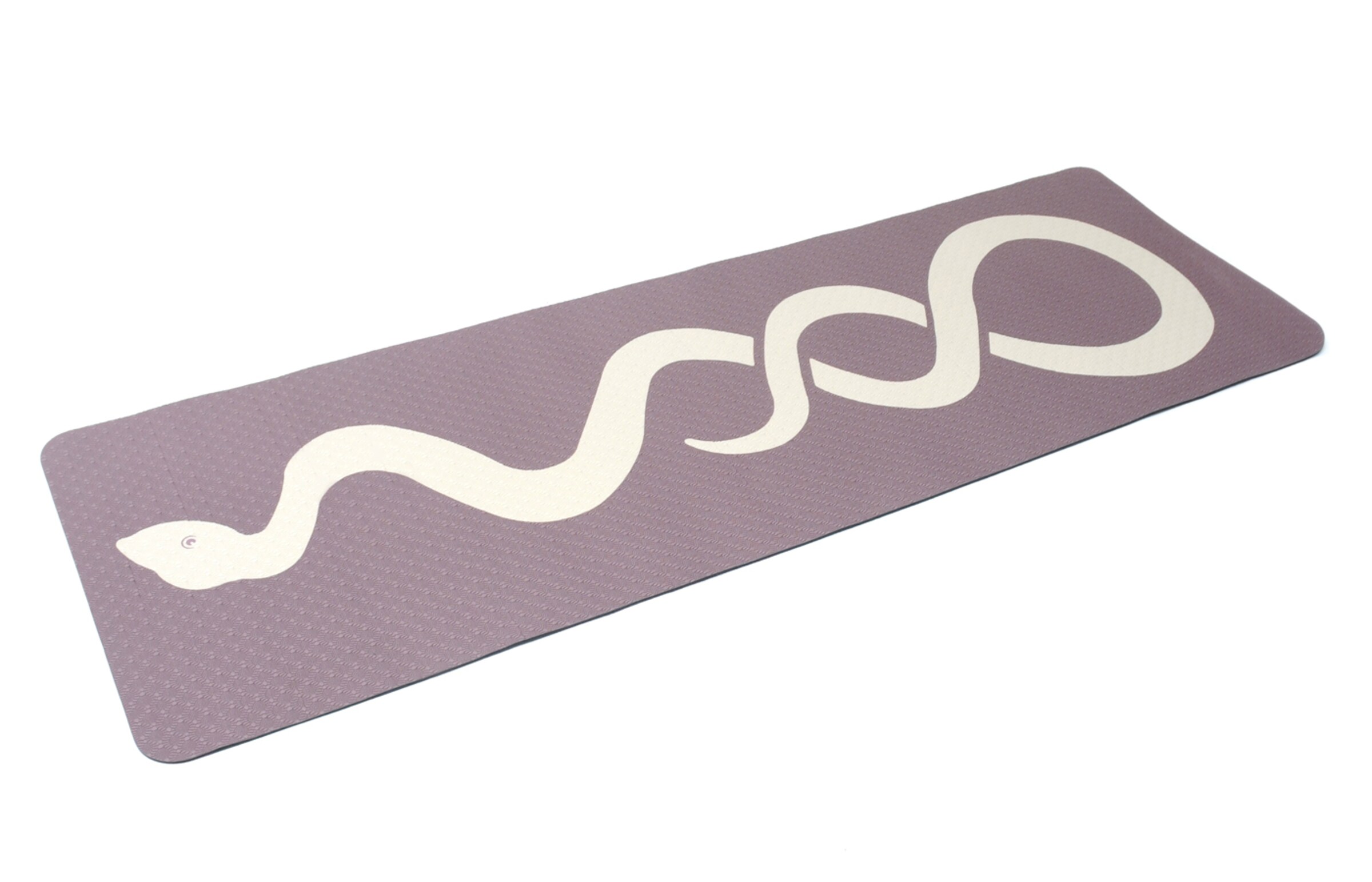 YOGISTAR.COM Yogamatte 'Pro Art Collection' in Grau: Vorderseite