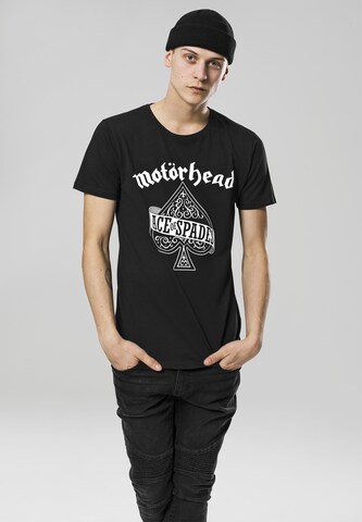 Maglietta 'Motörhead Ace of Spades' di Mister Tee in nero: frontale