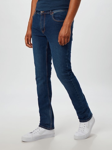 Regular Jeans 'Mr. Green' de la Denim Project pe albastru: față