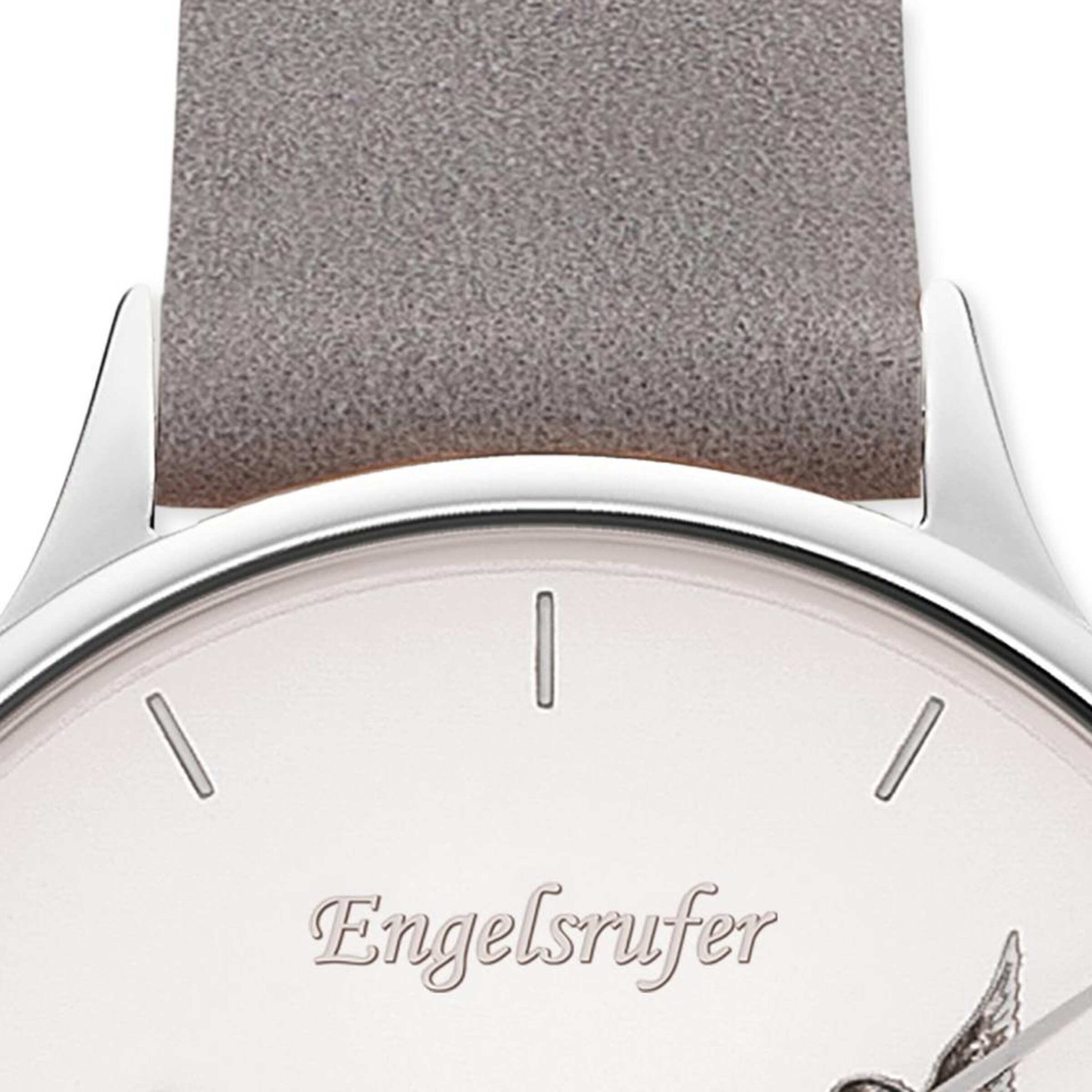 Engelsrufer Uhr in Grau