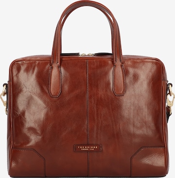 The Bridge Document Bag 'Vespucci' in Brown: front