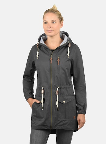 DESIRES Between-Seasons Parka 'Inata' in Grey: front