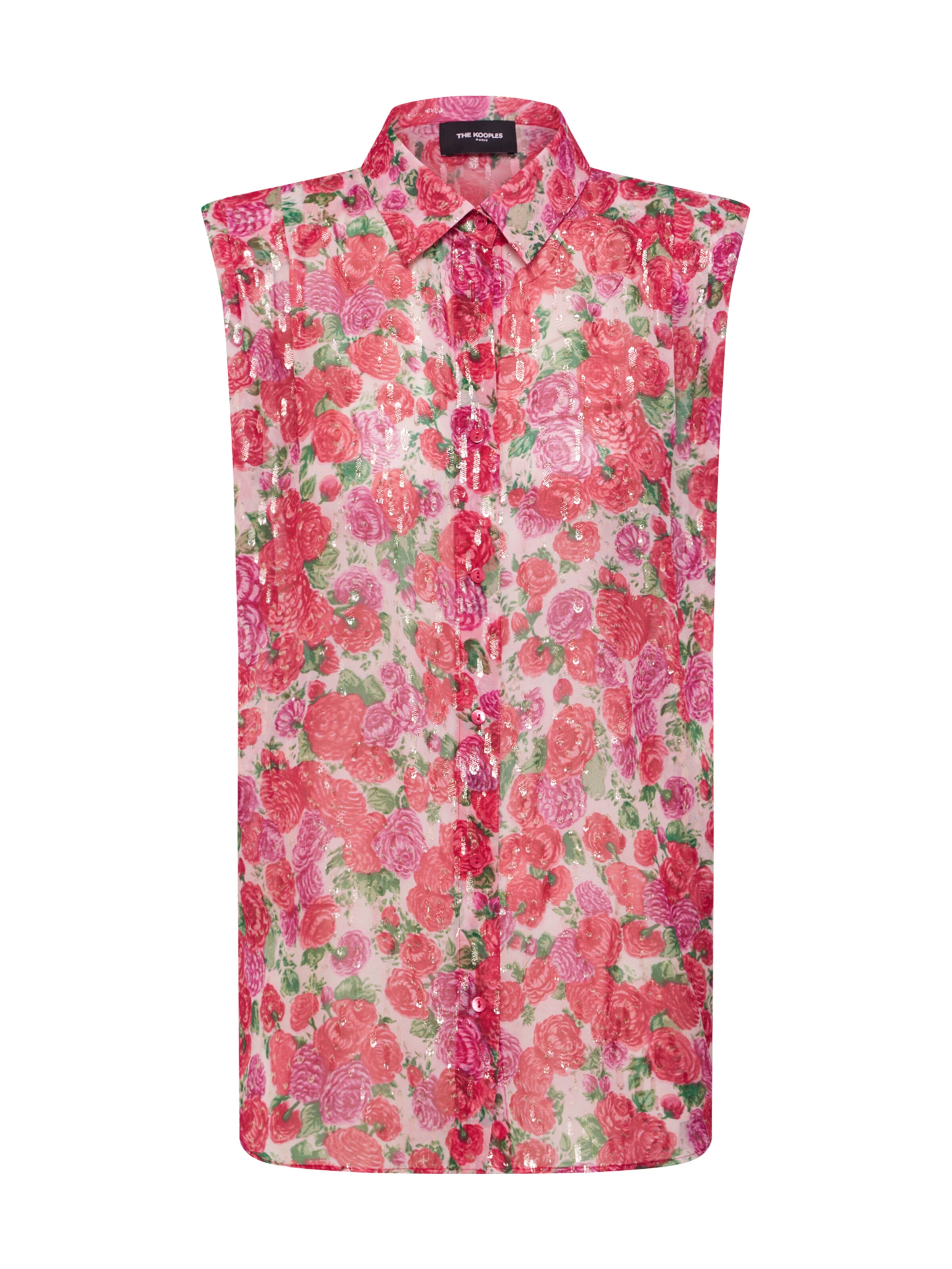 The Kooples - Blouse 'FCCC18081K' in de kleur Pink