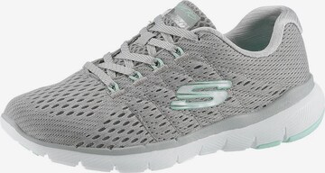 SKECHERS Sneakers laag 'Flex Appeal 3.0' in Grijs: voorkant