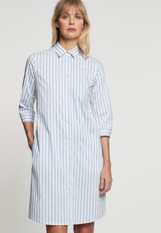 SEIDENSTICKER Shirt dress 'Schwarze Rose' in Blue