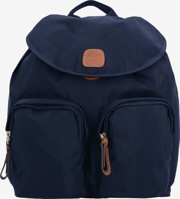 Bric's Backpack in Blue: front