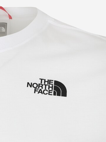 THE NORTH FACE Regular fit Λειτουργικό μπλουζάκι 'Red Box' σε λευκό