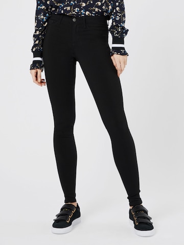 Skinny Jeggings di PIECES in nero: frontale