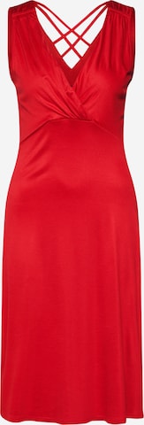 s.Oliver BLACK LABEL Jurk in Rood: voorkant