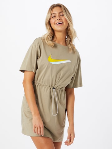 Nike Sportswear Dress in Brown: front