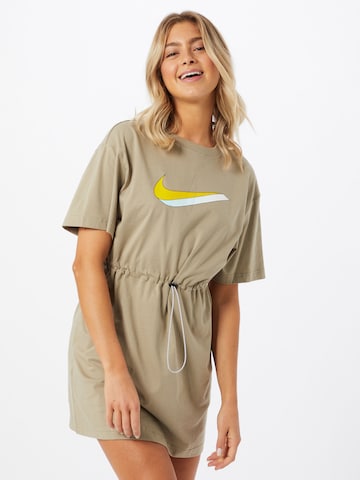 Nike Sportswear - Vestido en marrón: frente