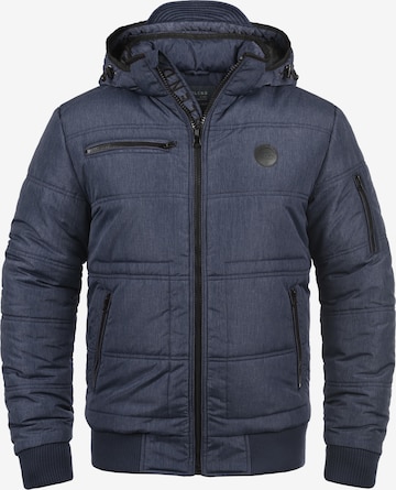 BLEND Winter Jacket 'Boris' in Blue: front