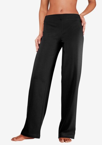 VIVANCE Wide leg Pants in Black: front