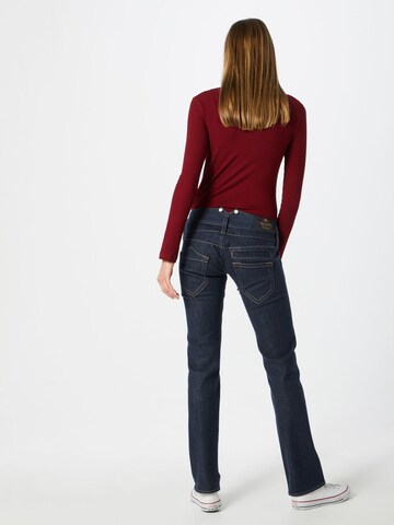 Herrlicher Bootcut Jeans in Blau: zadná strana