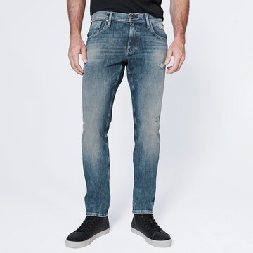 Harlem Soul Slimfit Jeans 'CLE-VE' in Blau: Vorderseite