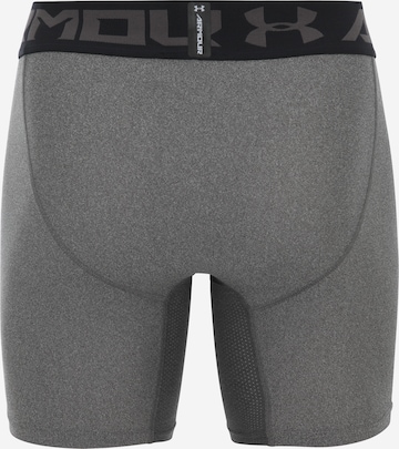 UNDER ARMOUR Skinny Shorts in Grau