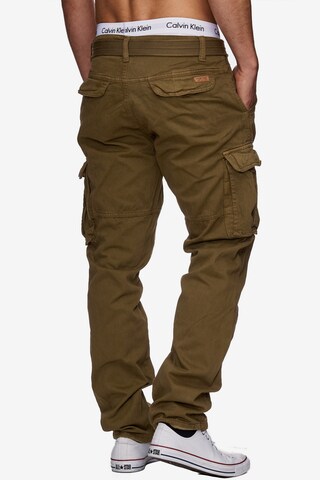 Regular Pantalon cargo 'William' INDICODE JEANS en vert