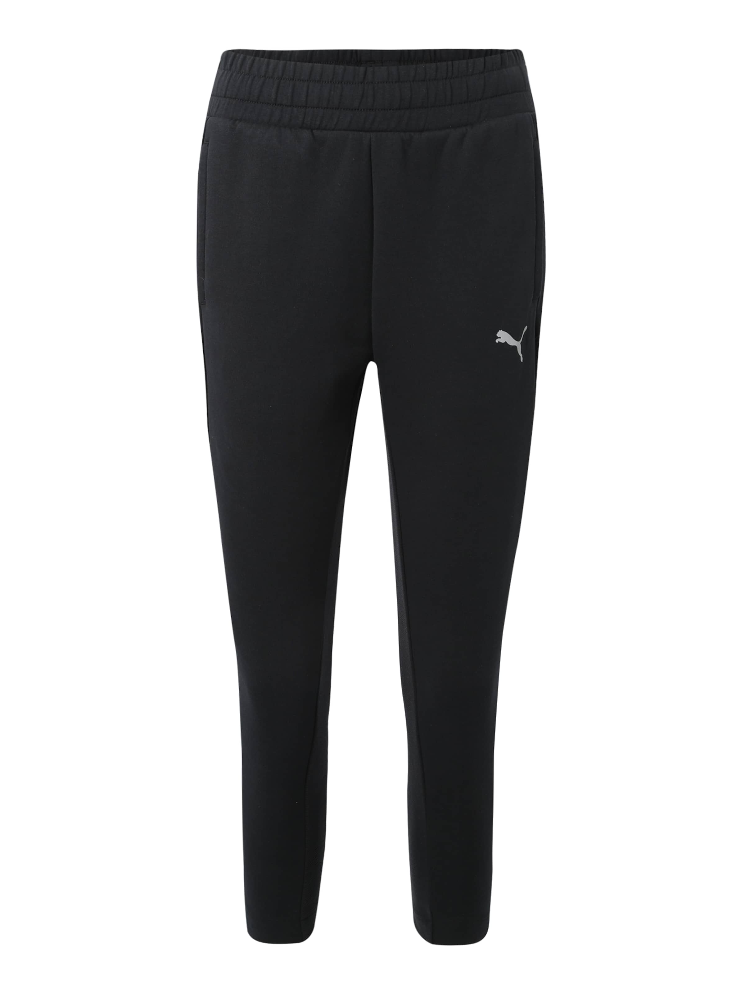 PUMA - Sporthose 'EVOSTRIPE Pants' in schwarz