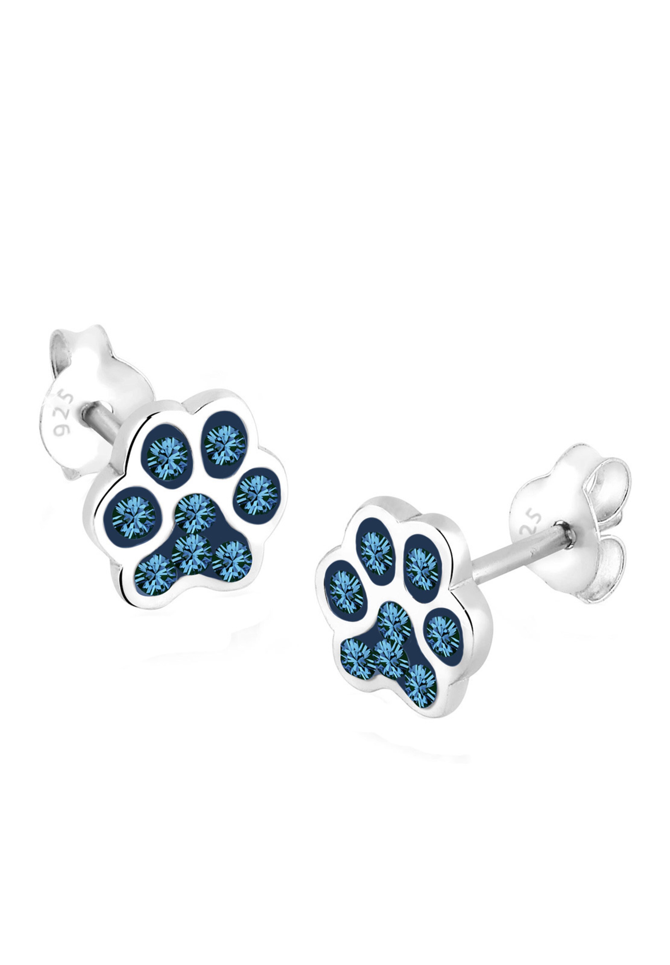 Boucles d'oreilles 'Pfote' ELLI en argent