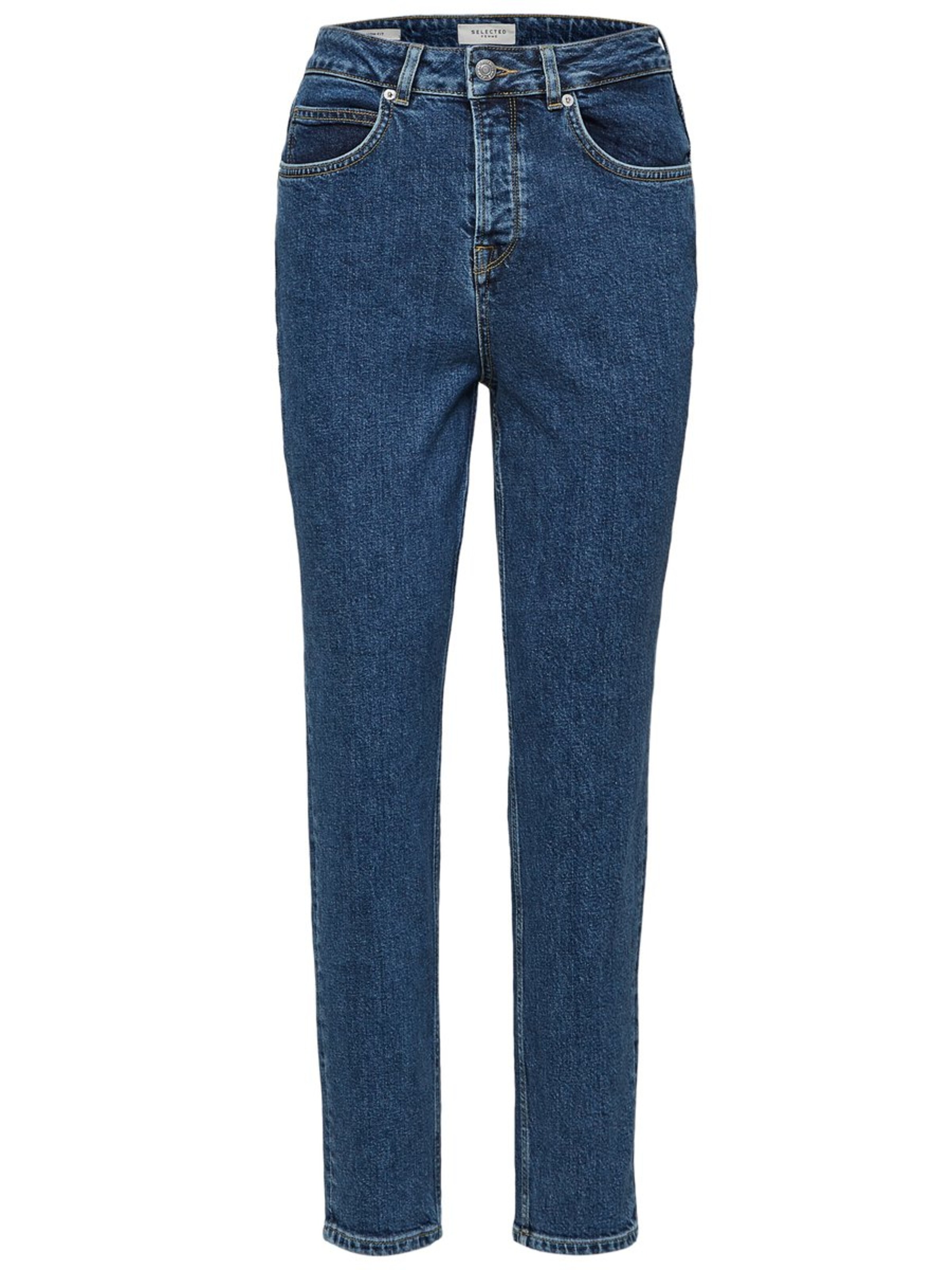 SELECTED FEMME - Jeans in de kleur Blauw denim
