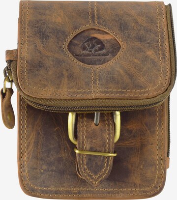 GREENBURRY Fanny Pack 'Vintage 326' in Brown: front