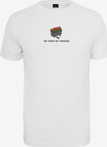 T-Shirt 'Shoebox' Mister Tee en blanc : devant