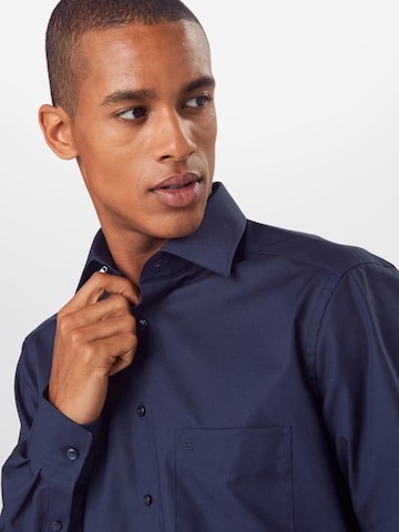 Coupe regular Chemise 'Luxor' OLYMP en bleu