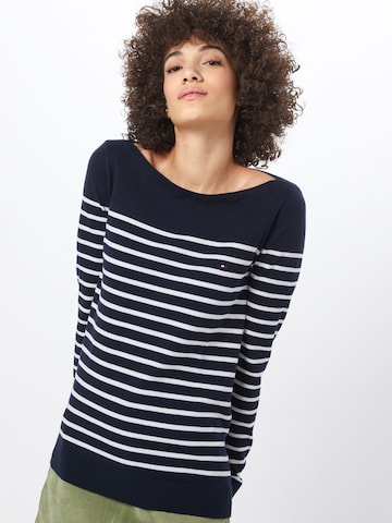 TOMMY HILFIGER Pullover 'HERITAGE' in Blau: predná strana