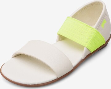 CAMPER Sandals 'Right' in White: front