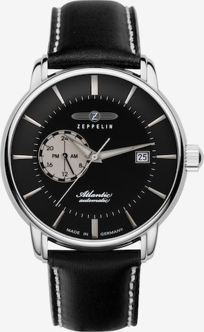 Zeppelin Analog Watch in Black: front