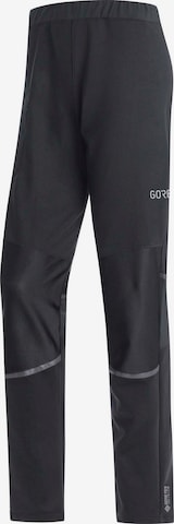 GORE WEAR Regular Workout Pants 'R5 Infinium' in Black: front
