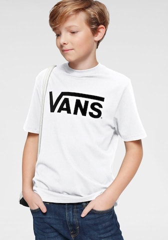 Coupe regular T-Shirt 'CLASSIC' VANS en blanc : devant