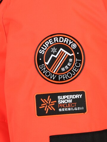 Veste outdoor Superdry en orange