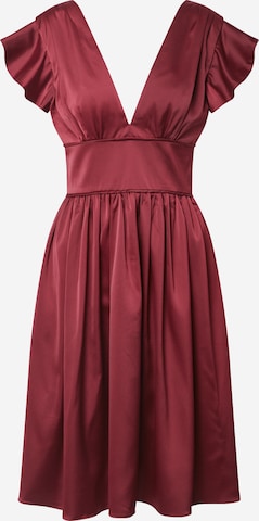 Chi Chi London Jurk 'Kyomi' in Rood: voorkant