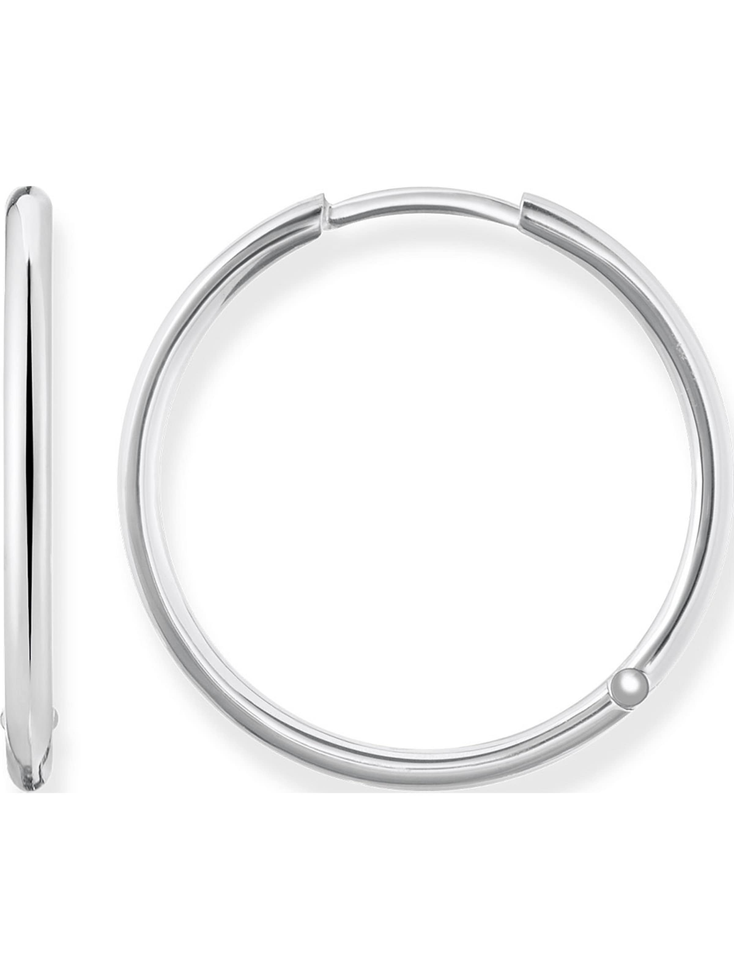 Thomas Sabo Kõrvarõngas 'Classic', värv Hõbe: eest vaates