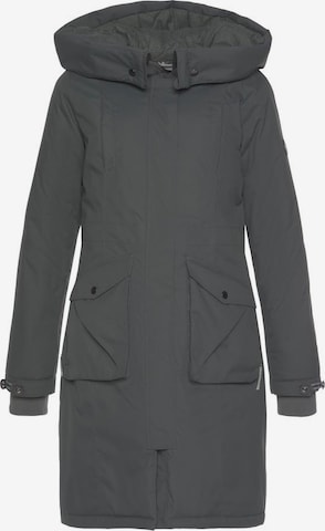 POLARINO Outdoor Coat in Grey: front