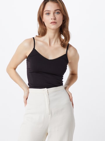 SISTERS POINT Regular Top 'RENT-ST' in Black: front