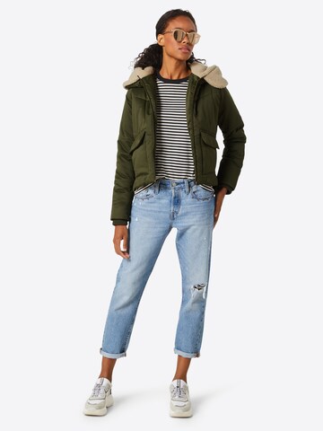 Urban Classics Between-Season Jacket in Green