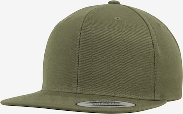 Casquette Flexfit en vert : devant