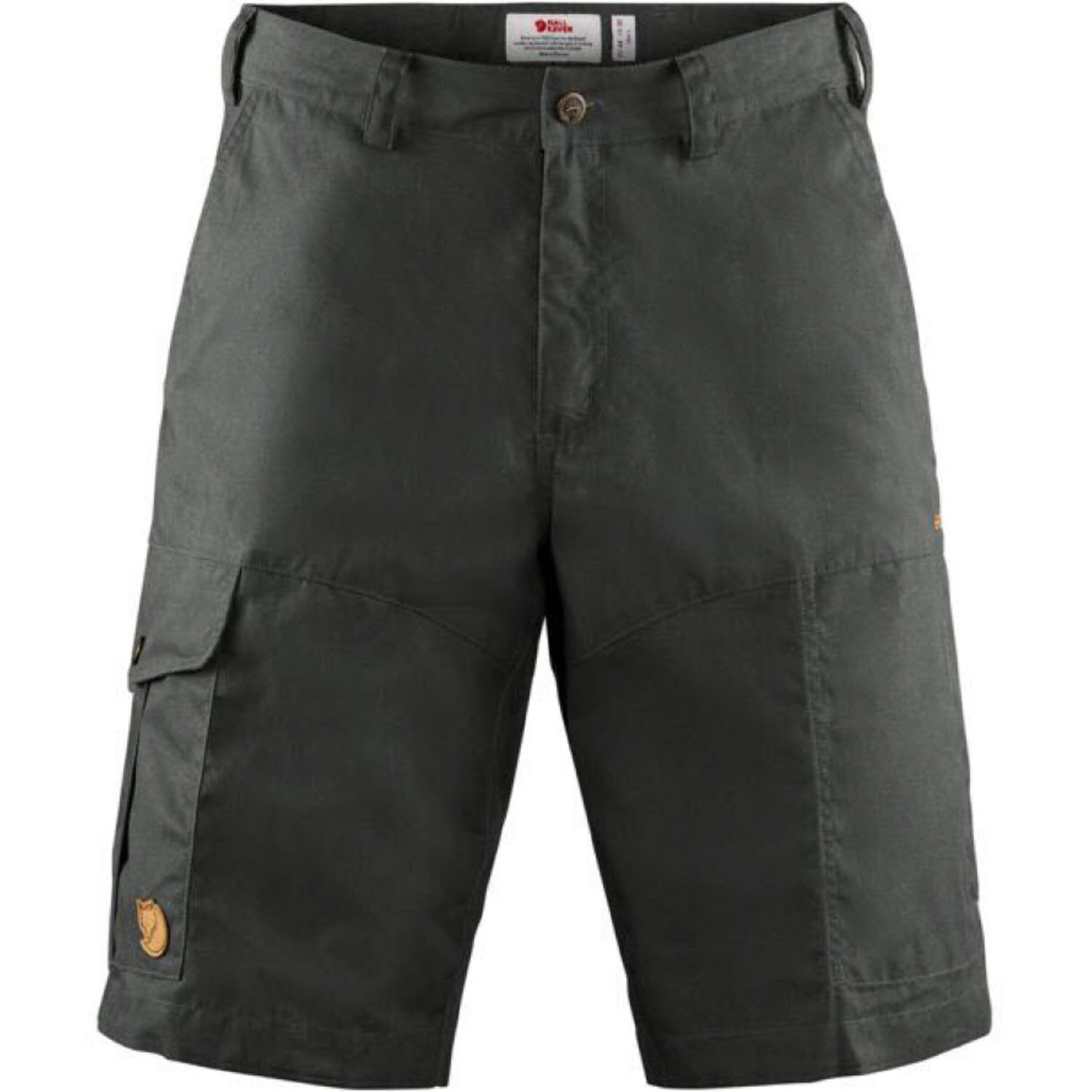 Fjällräven Regular Outdoor Pants 'Karl Pro' in Grey: front