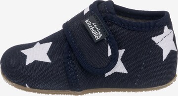 Living Kitzbühel Slippers 'Sterne' in Blue