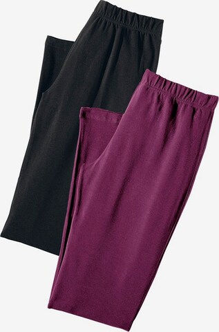 VIVANCE Pajama pants in Purple: front