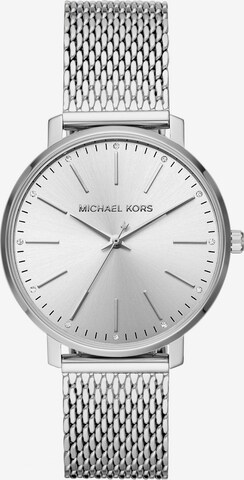 Michael Kors Analog Watch ' ' in Silver: front