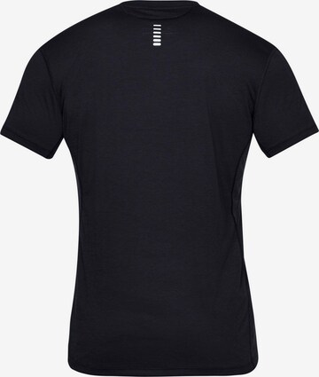 UNDER ARMOUR Regular fit Functioneel shirt 'Streaker' in Zwart